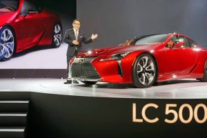 【デトロイトショー 2016】レクサスLC500はコンセプトカーそのままのカッコよさ! まずは生写真速報!!