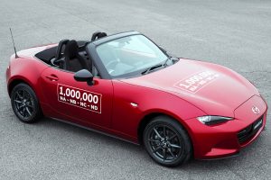 マツダ・ロードスターの累計生産台数が100万台を突破！ なおもギネス記録を更新中！