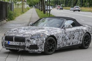 【スクープ】ソフトトップに回帰！ BMW Z4の後継車、「Z5」をふたたび捕獲