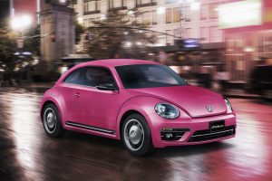 VWとPeachのコラボ記念! ザ・ビートルにピンクの限定車が新登場