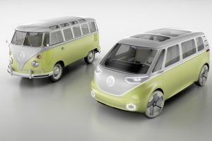 【デトロイトショー2017】VWが電気自動車のミニバン「I.D.BUZZコンセプト」を公開