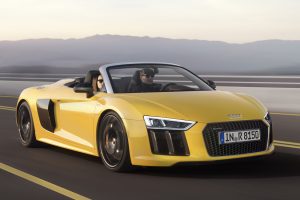 V10の息吹をオープンエアで アウディR8スパイダーが発売