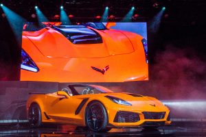 最強のシボレー・コルベット、ZR1のコンバーチブルが登場！