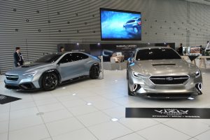 SUBARUの歴代コンセプトカー“VISIV”を恵比寿本社に展示！