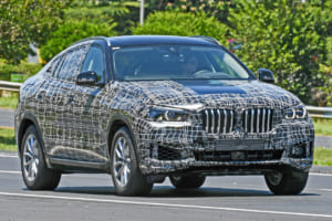 【スクープ】次期「BMW X6」、軽いカムフラージュで電撃的に登場！