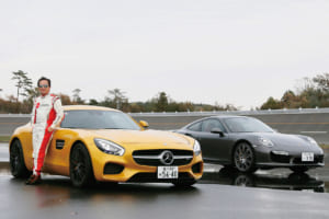 メルセデス AMG GT S vs ポルシェ 911 ターボ、掛け値なしのガチンコ対決！【清水和夫のDST】#67-1