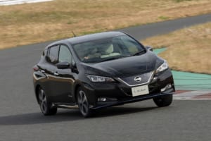 全開にするとホイールスピンをするほどの加速を披露！　【国内試乗】日産リーフが、「eプラス」でさらに進化！