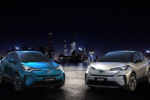 トヨタが「C-HR」のEVモデルを上海モーターショーで発表