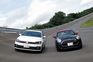 フォルクスワーゲン・ポロGTI vs ミニ・ジョン・クーパー・ワークス Bセグメントのホットハッチを標榜する、コンパクトスポーツの熾烈な覇権争い【清水和夫のDST】#97-1/4