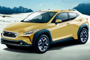 【スクープ】ライバルは「マツダCX-30」！ スバルが新しいクーペ風クロスオーバーを開発中？