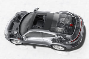 新型ポルシェ911のテクノロジーを詳細解説！「NEW 911 TECHNOLOGY ILLUSTRATED」