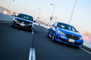 【比較試乗】「BMW M135i vs VWゴルフGTI」一番小さな“M”がGTIに噛み付いた！