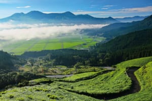 標高936m、外輪山に突き出した絶景スポット（熊本県 大観峰）【雲海ドライブ＆スポット Spot 80】