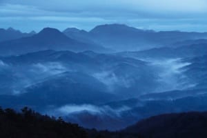 国東半島の山々に湧く雲海を西叡山の八合目から一望（大分県 高山寺）【雲海ドライブ＆スポット Spot 85】