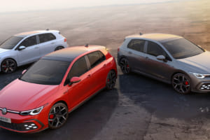 新型「フォルクスワーゲン・ゴルフ」の高性能版、「GTI」と「GTD」、「GTE」が一挙フォトデビュー！