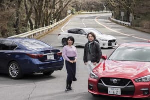 「島下泰久＆今井優杏」人気モータージャーナリストが「日産スカイライン」の進化を解き明かす（動画あり）【その1】