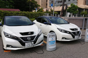 ついにキャンパス内にも！ 「日産e-シェアモビ」ステーションが金沢工業大学内に開設