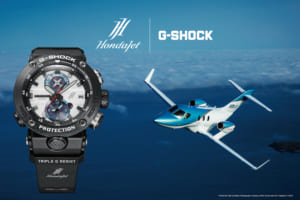 カシオ【G-SHOCK】の人気シリーズにHondaJetコラボモデルが誕生！