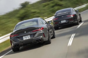 【比較試乗】「メルセデスAMG GT63 S 4マチック＋ vs BMW M8グランクーペ・コンペティション」似て非なる高性能4ドアクーペの仕立て方