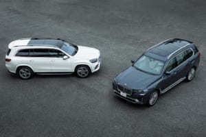 【比較試乗】「メルセデス・ベンツGLS vs BMW X7」7シーターはSUVの時代へ