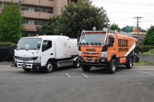 三菱ふそうのゴミ収集車仕様「eCanter SensorCollect」と災害レスキュー車「Canter Athena」コンセプトの革新性とは？