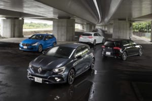 【比較試乗】「VWゴルフGTIvs BMW M135i  vs メルセデスAMG A35vs ルノー・メガーヌR.S.」異なるハイパフォーマンスの解釈と表現