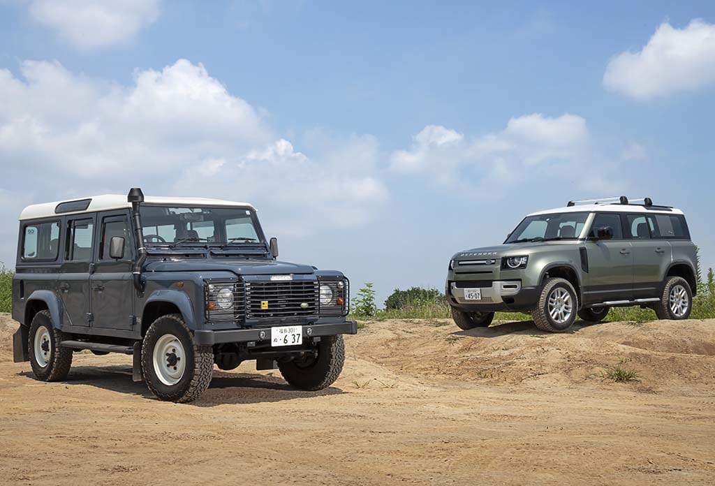 2020 LAND ROVER DEFENDER 110 vs 2002 LAND ROVER DEFENDER 110 TD5