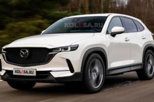 【スクープ】デビュー直前！ マツダ新型クロスオーバーSUV『CX-50』、前後デザインをプレビュー！