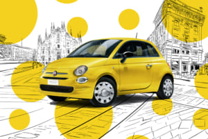 春にぴったりな”ハッピーイエロー”！ フィアット、限定車「Fiat 500 Giallissima」を200台限定で発売。