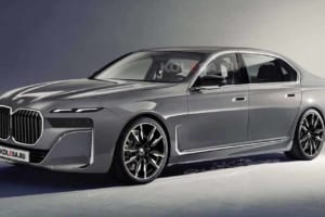 【スクープ】超シャープなヘッドライトのデザインが見どころ！ これがBMW7シリーズ次世代型だ！