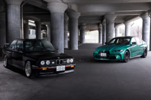 僅か600台しかない貴重な最終型E30 M3と最新のM3を比較！ 35年の歳月でM3が辿った進化の軌跡を追う！