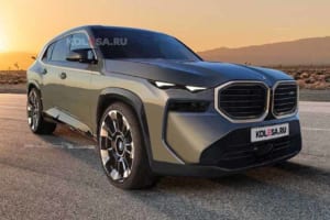 【スクープ】スプリットヘッドライトを採用か!? BMW新フラッグシップSUV『XM』前後デザインを大予想！