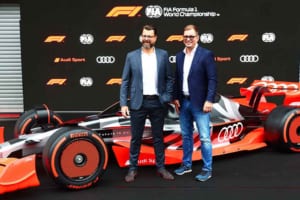 アウディ、ザウバーをF1参戦のパートナーに選択！強力タッグの元、2026年シーズンに向けて開発もスタート!!