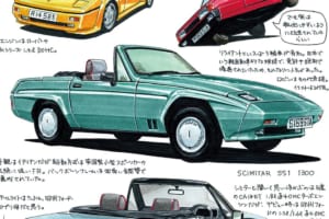 ボクらのヤングタイマー列伝：第12回『リライアント・シミターSS1』3輪車で有名なリライアントが送り込んだ小さな2シータースポーツ!