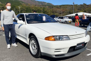 海外では2000万円越え!? 純白の「R32 GT-R VスペックII」オーナーは3台目の「GT-R」を購入!?