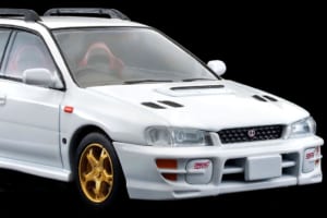 スケールを超えた完成度に震駭！トミーテック1/64ミニカー「初代インプレッサ」のワゴンWRX STiにVer.Ⅴが追加!!【モデルカーズ】