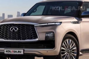 【スクープ】大迫力の大型グリルにシャープなヘッドライトを搭載！ インフィニティ旗艦SUV「QX 80」次期型を予想プレビュー！