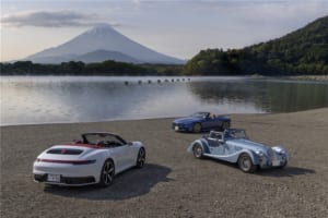 【毎日がスポーツなクルマ】酸いも甘いも噛み分けた、大人に似合うオープンエアスポーツ。「メルセデスAMG SL43」×「ポルシェ911カレラ・カブリオレ」×「モーガン プラス4」