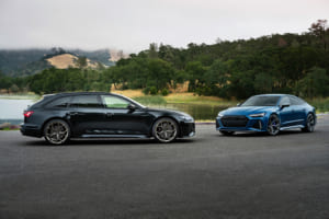 アウディ2車種のダイナミックなパワーと表現力豊かなデザイン。「RS 6アバント」「RS 7スポーツバック」