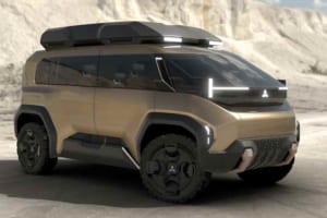 次期「デリカ」は無骨さとスタイリッシュさを融合したデザインに!? 三菱が電動クロスオーバーMPV 「三菱D:Xコンセプト」を世界初披露【ジャパンモビリティショー2023】