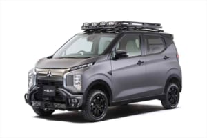 東京オートサロン2023でお披露目された「eKクロス EV Smooth × Tough」をはじめ、展示車4台＆試乗車2台を出展！ 三菱自動車の出展情報をお届け【EV:LIFE KOBE 2023】