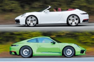 【比較試乗】軽量か？ オープンか？ 911カレラはどちらがオススメですか？「911カレラ・カブリオレ vs 911カレラT」