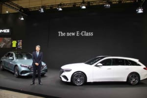 デザインを一新し多彩な先進技術を搭載！ メルセデス・ベンツが新型「Eクラス」を発表【東京オートサロン2024】