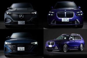 SUV、電動化……いまとこれからのトップエンドを考察するシン・フラッグシップ論「メルセデスベンツ・EQS SUV vs BMW X7 vs アウディ・Q8 e-tron」