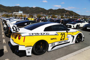 「GT-R」が230台も集結!  R35オーナーのための交流イベント「R35 GT-R祭 2024」に潜入!