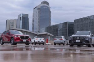 【比較試乗】SUV＝4WDという図式は過去のもの？ 4WD、FWD、RWDそれぞれの魅力を探る！「マツダ CX-60 vs VW Tロック vs BMW X6 vs メルセデスAMG GLC 63」