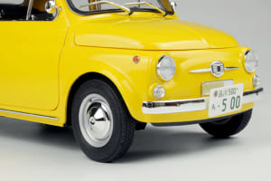 プラッツとイタレリのコラボで1/12プラモ「フィアット500F」がさらに魅力的に登場！【CARSMEET モデルカー倶楽部】