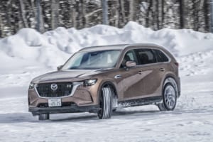 【スノードライブ】雪上でも素直な操縦性とクルマとの一体感を味わえる！「CX-80」