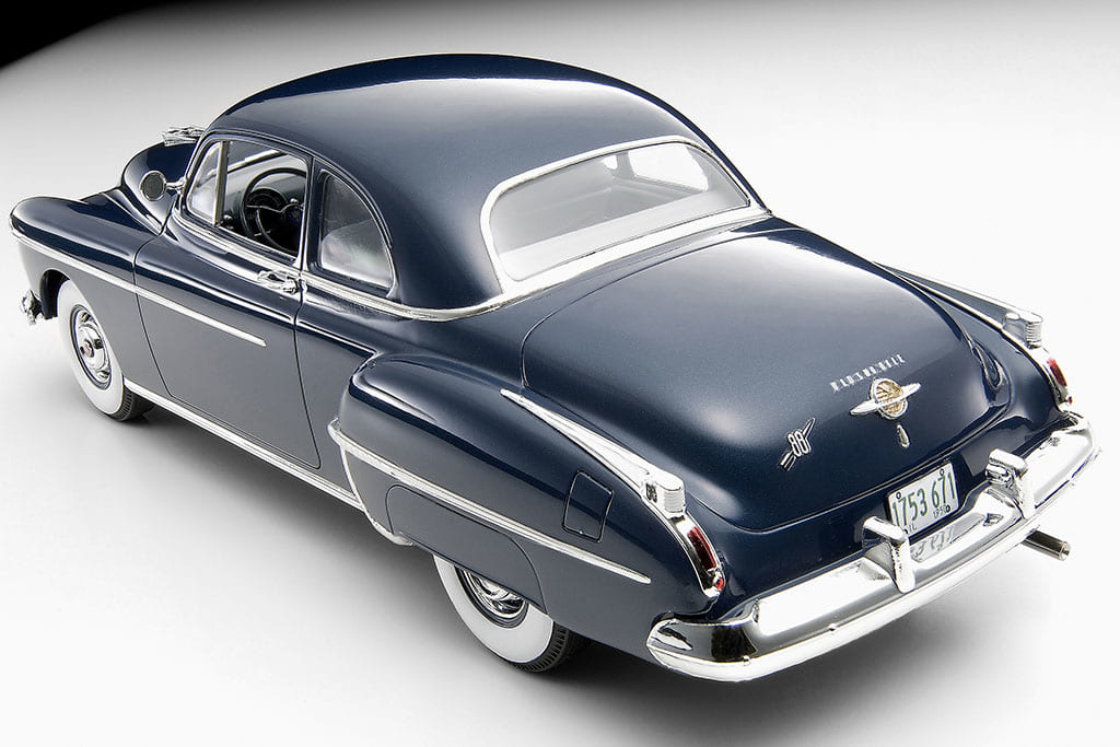 レベル製1/25スケール・プラモデル「’50オールズモビル・クラブクーペ」