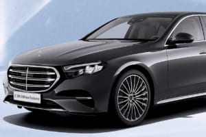 限定200台！ メルセデス・ベンツ「E200」の特別仕様車「エディションエクスクルーシブ」はクラシカルなフロントマスクが特徴